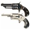 Image 1 : Two Antique Spur Trigger Revolvers