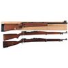 Image 1 : Three Bolt Action Long Guns