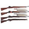 Image 1 : Four Military Bolt Action Rifles