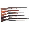 Image 1 : Five Military Bolt Action Rifles