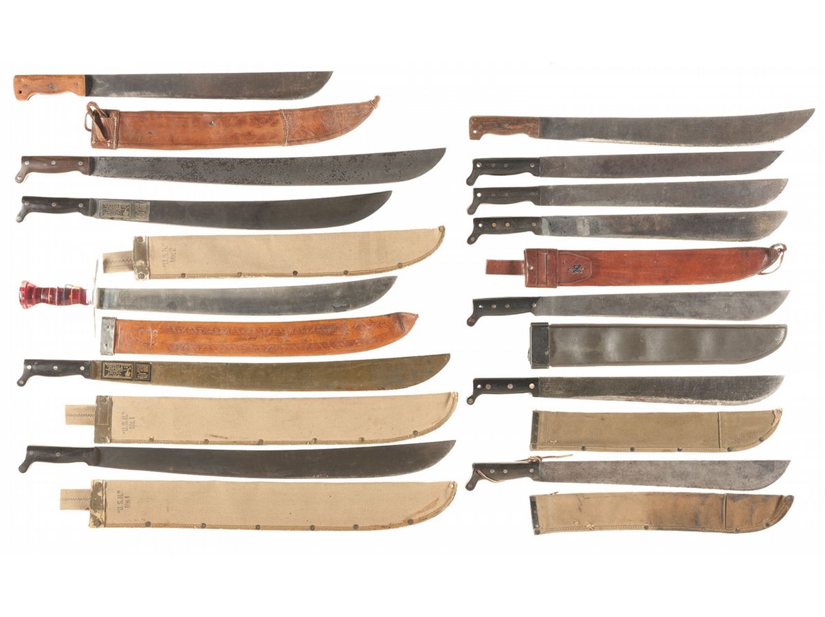 Collector's Lot of U.S. Military Style Machetes