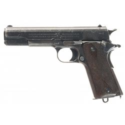 Colt Government Model Semi-Automatic Pistol, in 455 Eley with  RAF  Markings