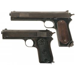 Collector's Lot of Two Colt Semi-Automatic Pistols