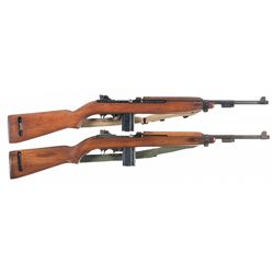 Two U.S. M1 Semi-Automatic Carbines