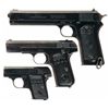 Image 1 : Collector's Lot of Three Colt Semi-Automatic Pistols