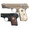 Image 1 : Two Colt Semi-Automatic Pistols