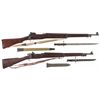 Image 1 : Two U.S. Military Bolt Action Rifles with Bayonets