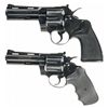 Image 1 : Collector's Lot of Two Colt Snake Double Action Revolvers