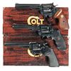 Image 1 : Three Colt Double Action Revolvers