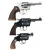 Image 2 : Three Colt Double Action Revolvers