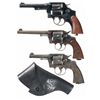 Image 1 : Three Double Action Revolvers