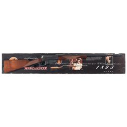 Winchester Model 1895 Grade I Lever Action Rifle with Matching Centennial Box