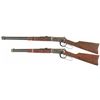 Image 2 : Two Boxed Winchester Commemorative Lever Action Carbines