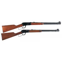 Two Winchester Lever Action Carbines