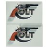 Image 1 : Collector's Lot of Two Boxed and Consecutively Numbered Colt Signature Series Model 1849 Baby Dragoo