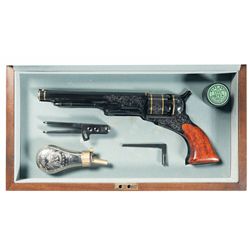 Cased Colt Paterson Black Powder Series Revolver with Original Box and Accessories