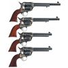 Image 2 : Collector's Lot of Four Uberti Single Action Army Style Revolvers