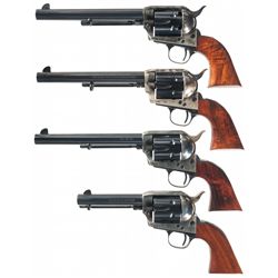 Four Reproduction Single Action Army Revolvers