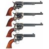 Image 2 : Four Reproduction Single Action Army Revolvers