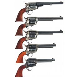 Five Reproduction Colt Revolvers