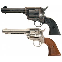 Two Colt Single Action Revolvers