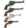 Image 2 : Four Single Action Ruger Revolvers