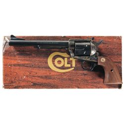 Colt New Frontier Single Action Army Flat Top Revolver with Box