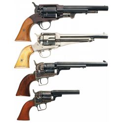 Collector's Lot of Four Reproduction Revolvers