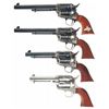 Image 1 : Four Reproduction Colt Single Action Army Revolvers