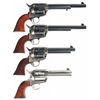 Image 2 : Four Reproduction Colt Single Action Army Revolvers