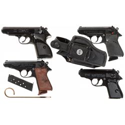 Four Semi-Automatic Pistols