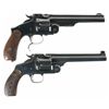 Image 1 : Two Smith & Wesson Number Three Top Break Revolvers