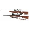 Image 2 : Two Scoped Winchester Bolt Action Rifles