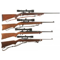Collector's Lot of Four Ruger Long Guns