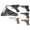 Image 1 : Five European Semi-Automatic Pistols