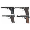 Image 1 : Four Astra Semi-Automatic Pistols
