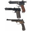Image 1 : Three European Military Semi-Automatic Pistols