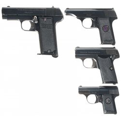 Four European Semi-Automatic Pistols