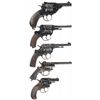 Image 2 : Five Double Action Revolvers
