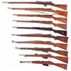 Image 2 : Ten Military Bolt Action Rifles