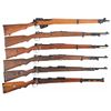 Image 1 : Six Bolt Action Military Rifles