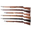 Image 2 : Six Japanese Bolt Action Military Rifles