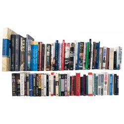 Very Large Assortment of U.S. Military, Cowboy Western and Aviation Books