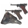 Image 1 : Two Luger Semi-Automatic Pistols