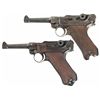 Image 1 : Two Semi-Automatic Luger Pistols