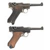Image 2 : Two Semi-Automatic Luger Pistols