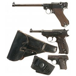 Three Semi-Automatic Pistols