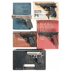 Five Semi-Automatic Pistols and One Signal Cannon