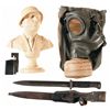Image 1 : Bust, Gas Mask, Bayonet and Loading Tool
