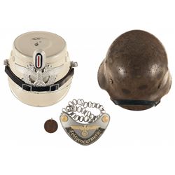 Collection of Nazi Police Items
